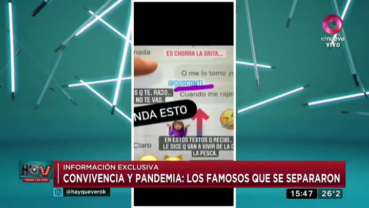 Ximena Capristo habló de su presente con Gustavo Conti - Crédito: YouTube El Nueve Argentina