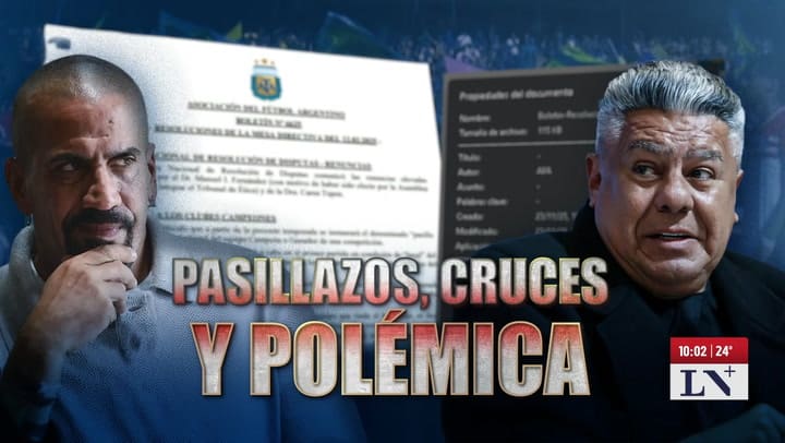 Informe pasillazos, cruces y polemica