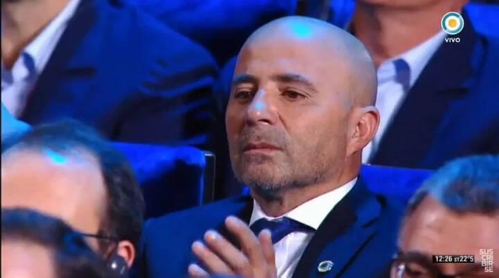 Diego Armando Maradona en el sorteo del Mundial