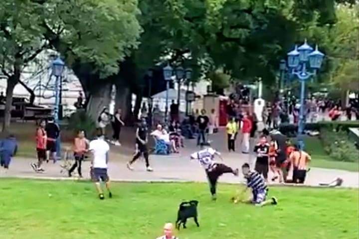 Hinchas de Colo Colo protagonizaron graves incidentes en Mendoza: hay varios detenidos