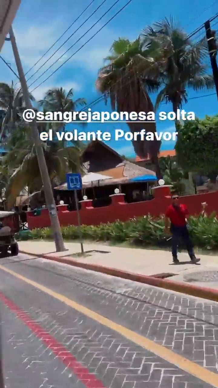 La China Suárez manejó a toda velocidad y Rusherking le hizo una tajante advertencia