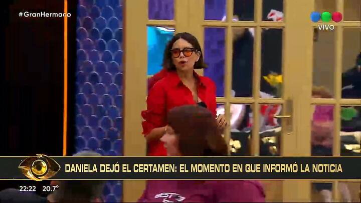 Andrea del Boca se quebró al conocer la muerte del padre de Daniela De Lucía