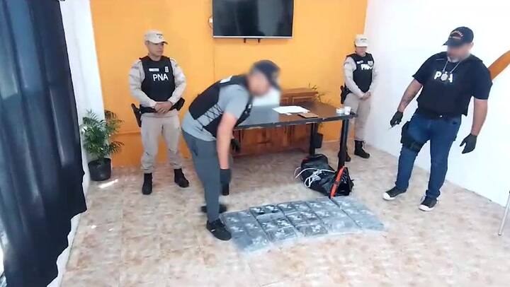 Secuestro de 109 kilos de cocaína en Rosario