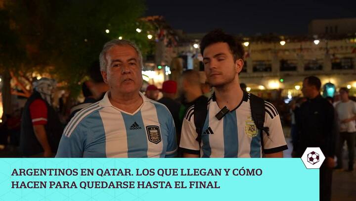 Argentinos en Qatar: hasta cuándo se quedan y cómo hacen para pasar los días sin partido