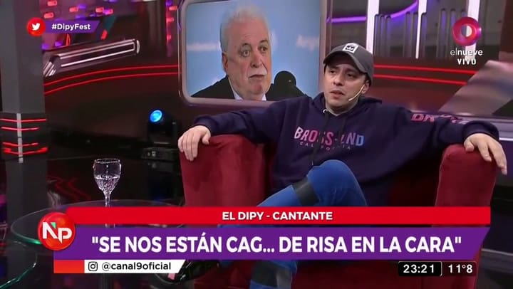 El Dipy: 'La gente no tiene un mango, hagan algo' - Fuente: elnueve