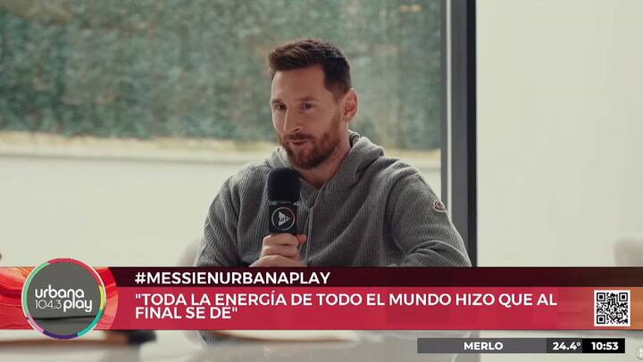Messi cuenta como vivió la previa de la final del mundo