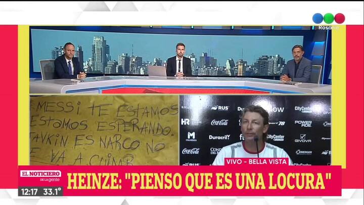 Heinze sobre la balacera al supermercado de la familia de Messi en Rosario: 'Esto lo aleja a Leo'