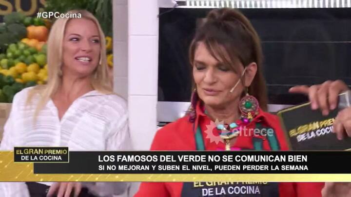 El desagradable gesto de Teresa Calandra en El Gran Premio de la cocina que es cuestionado en las re
