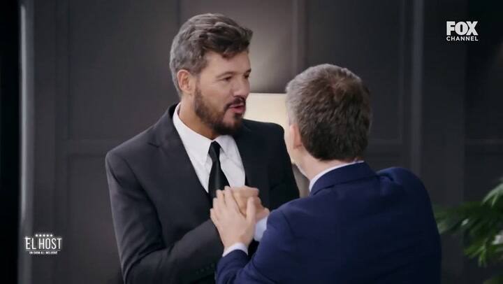La visita poco amistosa y cargada de reproches de Marecelo Tinelli a Adrián Suar en El Host - Fuente