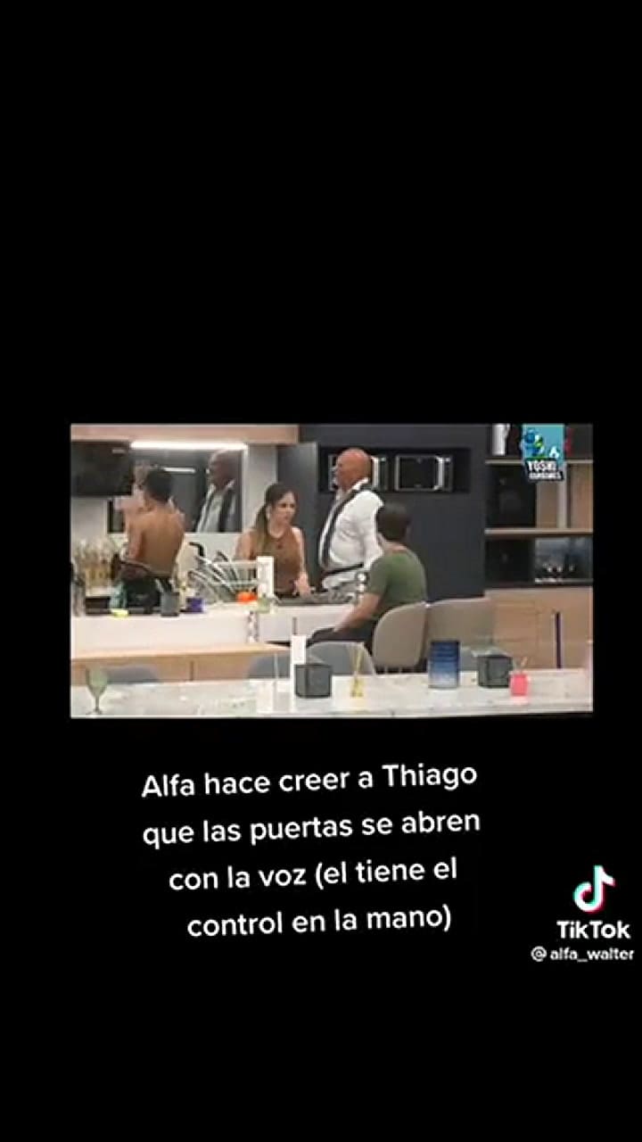 La broma de Alfa a Thiago