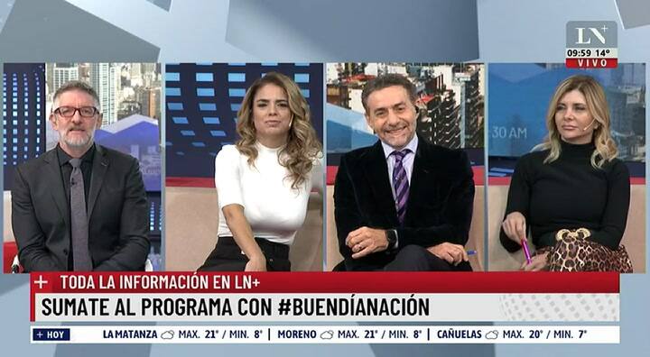 Cristina avanza en su delirio'. Luis Majul se refirió a la interna en el FdT y apuntó contra Massa