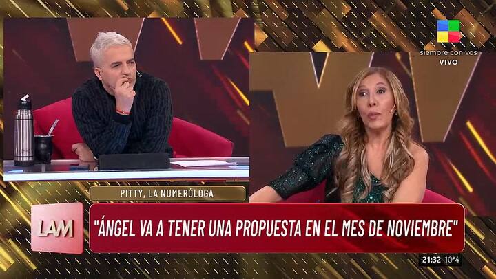 Pitty la numerologa predijo el futuro de Angel De Brito