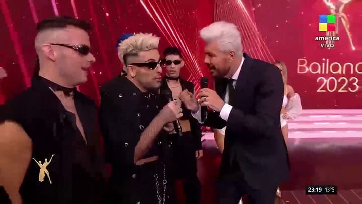 Facundo Mazzei fue al Bailando 2023 tras el palito de Marcelo Tinelli