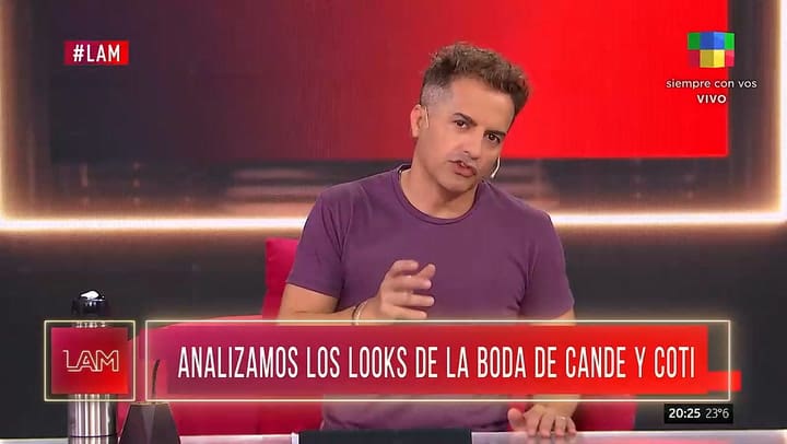 Cande Tinelli desmitio rumores sobre su casamiento y desmientio que la boda fue falsa