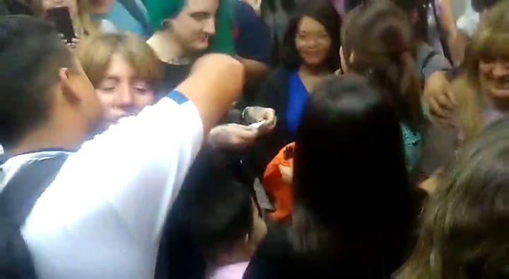 Los festejos de los familiares del Caso Próvolo tras la sentencia - Video: Pablo Mannino