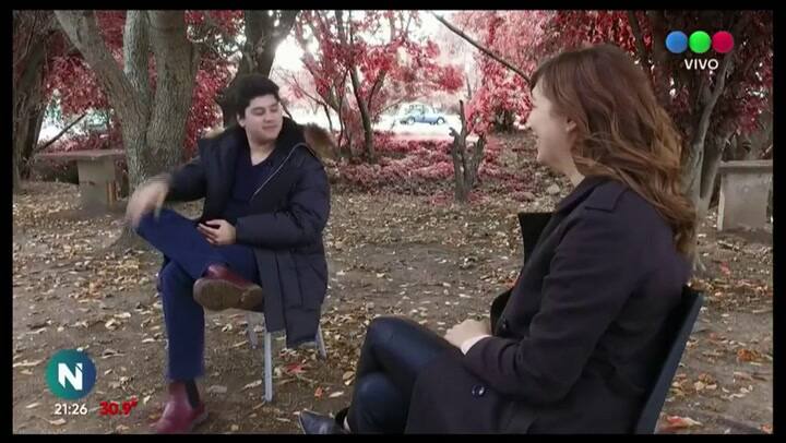 Martín, el hijo de Fito Paez y Cecilia Roth