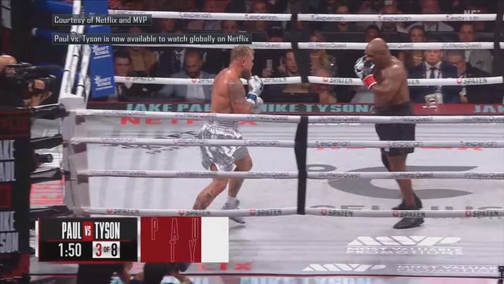 La Noche Más Triste De Mike Tyson Vacío, Sin Emociones Ni Bronca, En Un Show Soporífero Que Rompió Récords - La Nacion