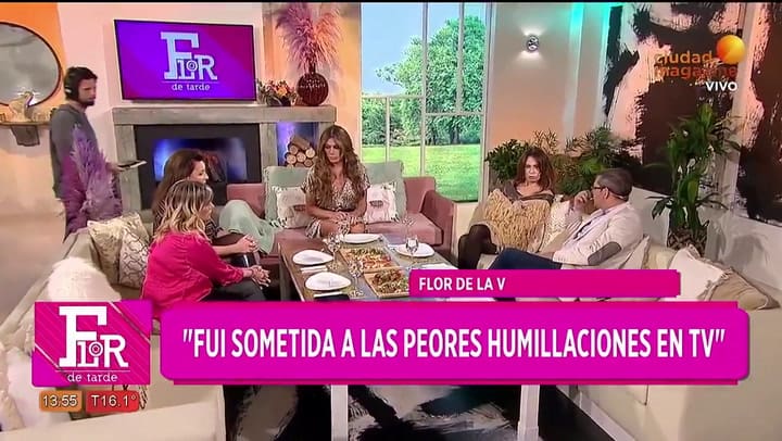 El cruce entre Flor de la V y Edda Bustamante - Fuente: Ciudad Magazine