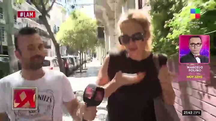 Eliana Guercio enfurece con un cronista de LAM en vivo