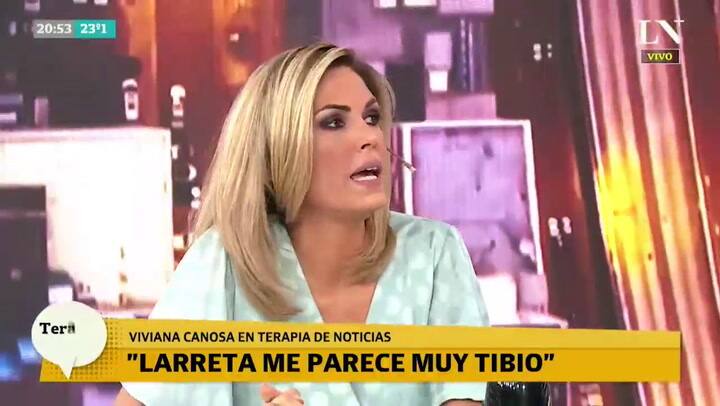 Canosa: 'Yo creo que entre Macri y Larreta, la gente votaría a Macri'