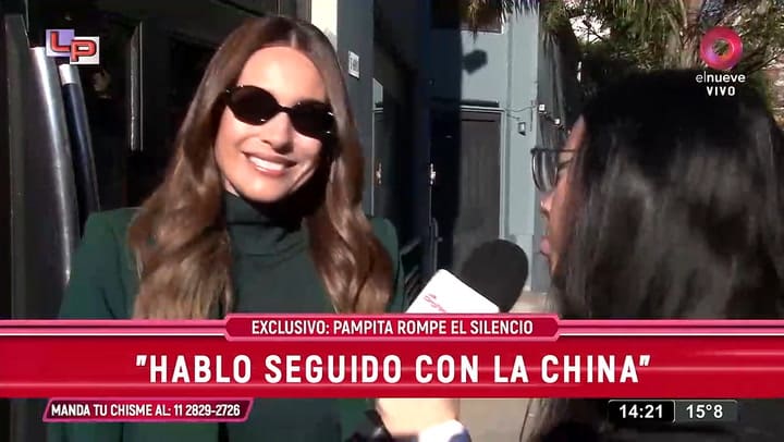 Pampita habló de su vínculo con la China Suárez