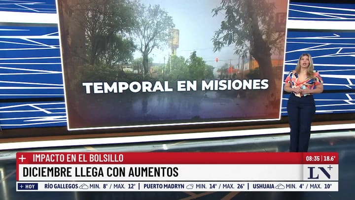 Temporal en Misiones