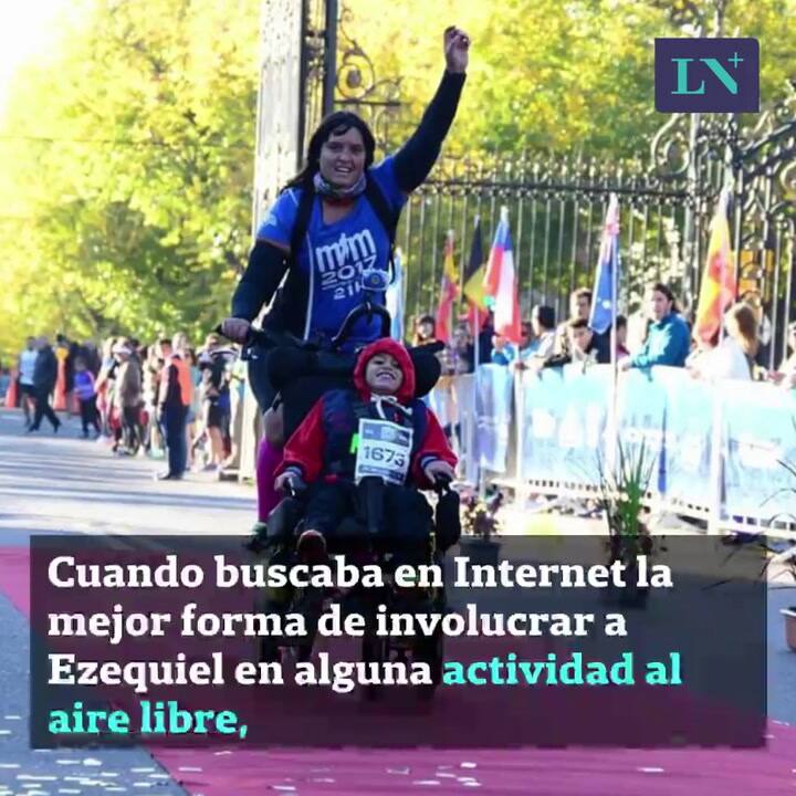 Construyó una bicicleta inclusiva para competir en carreras junto a su hijo con parálisis cerebral