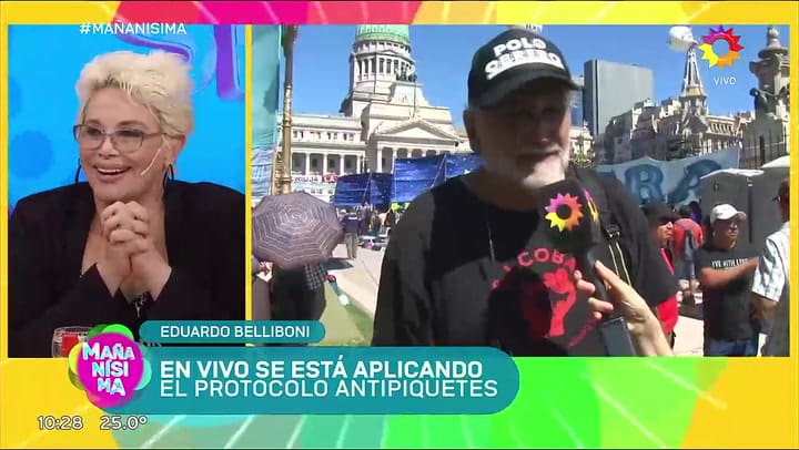 Belliboni elogió a Carmen Barbieri