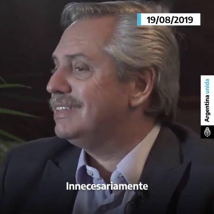 Alberto Fernández cuestionó el 'lawfare' y pidió 'nunca más a la persecución judicial'