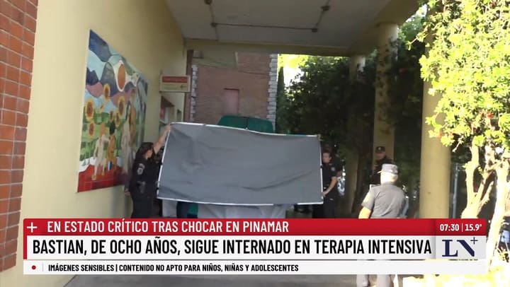 Imputaron por lesiones culposas al papa de Bastian