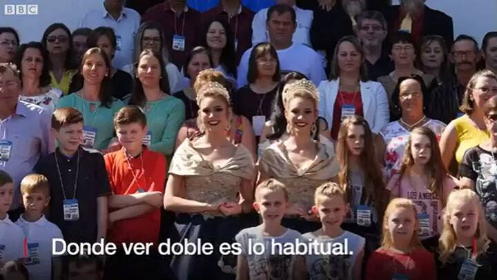 Cândido Godói, el pueblo brasileño donde abundan los gemelos y mellizos - Fuente: BBC