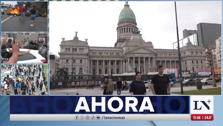 Megaoperativo en el Congreso