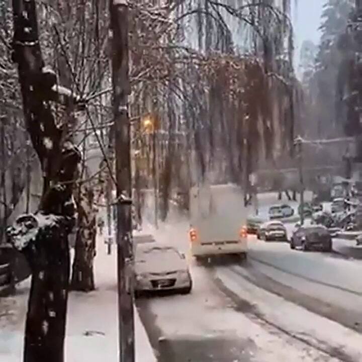 Intensa nevada en Bariloche