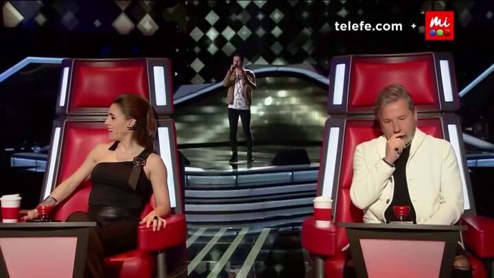 La Voz Argentina: Iván Caporaletti - Ojalá que no puedas - Fuente: Telefé