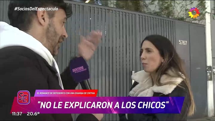 Cinthia Fernandez apunto contra Matias Defederico y su pareja