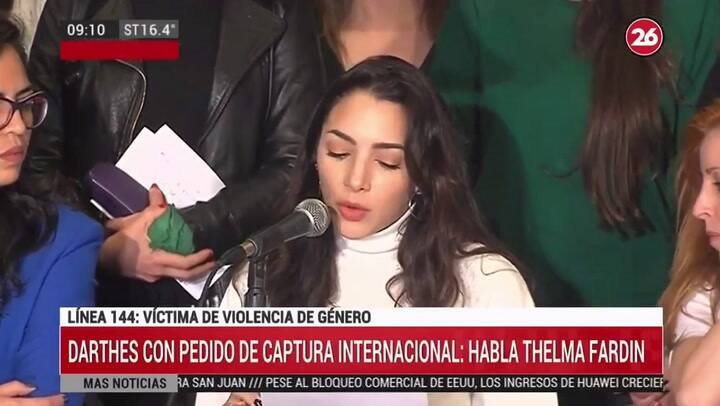 Fardin, tras el pedido de captura de Darthés: 'En Nicaragua el abuso prescribe' - Fuente: Canal 26