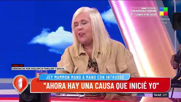 El fuerte cruce entre Jey Mammon y Laura Ubfal