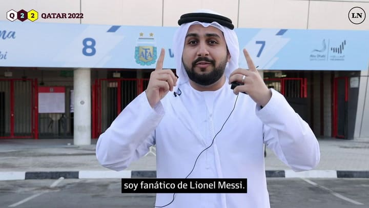 El mensaje de Mohamed para Messi