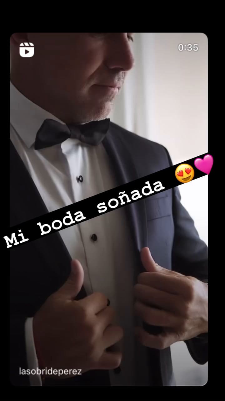 El resumen del casamiento de Sol Pérez