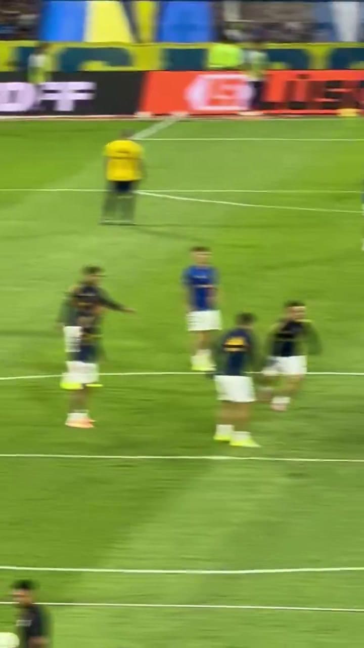 La polémica entrada en calor de Cavani ante Platense