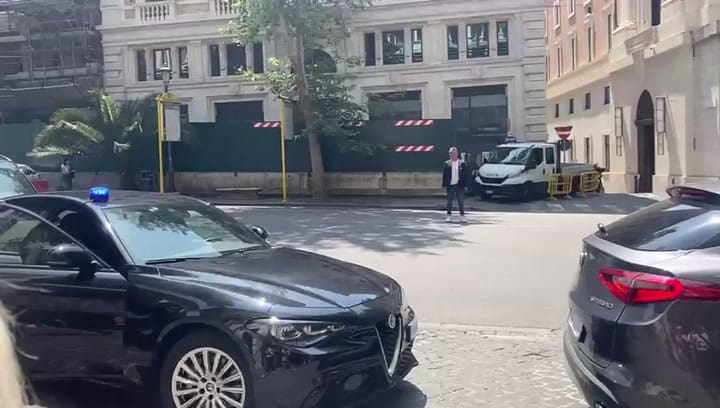 La llegada de Milei a Roma