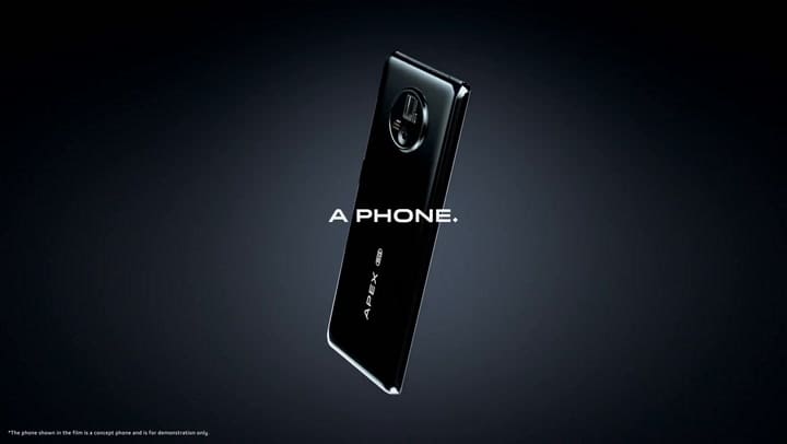 Así es el concepto del smartphone del futuro, el Vivo Apex 2020 - Fuente: Youtube