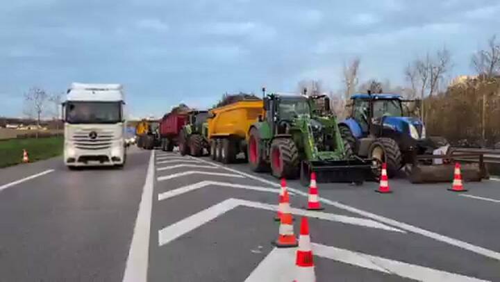Así se movilizaban los agricultores de Francia