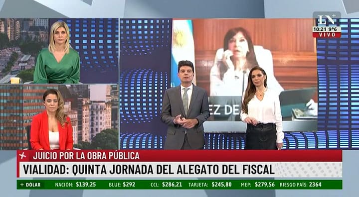 El irónico comentario de Guadalupe Vázquez ante la explicación de Gabriela Cerruti sobre la foto de Alberto Fernández dormido