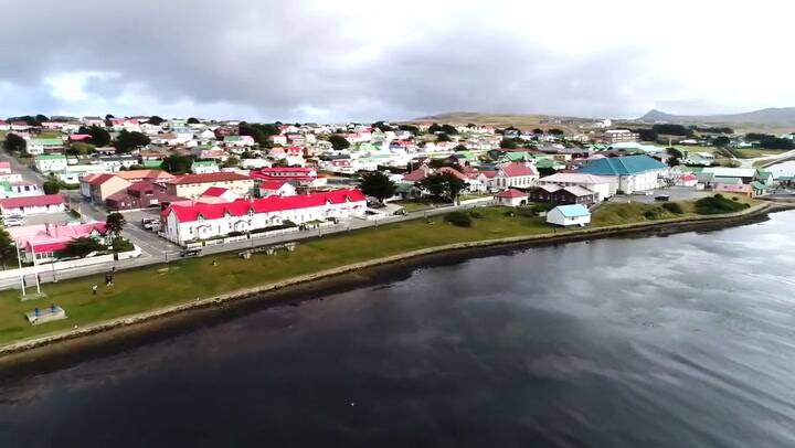 Las Islas Malvinas, vistas desde un drone - Crédito: César Valiente