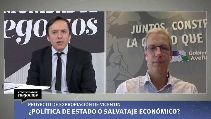 Dionisio Scarpin, intendente de Avellaneda, en Comunidad de Negocios