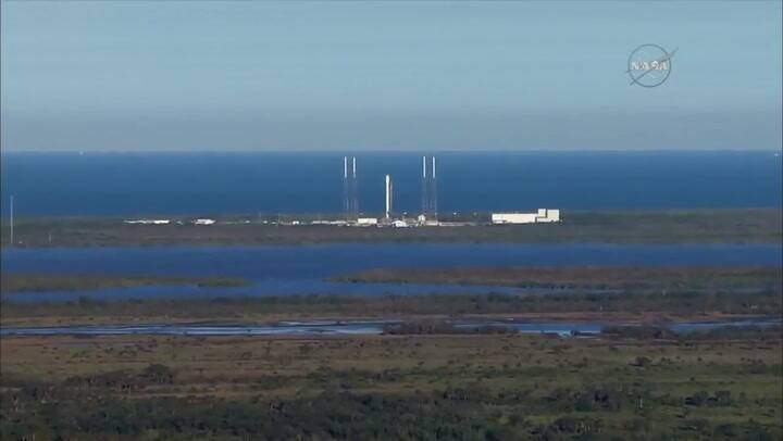 El lanzamiento del telescopio espacial Tess - Fuente: NASA