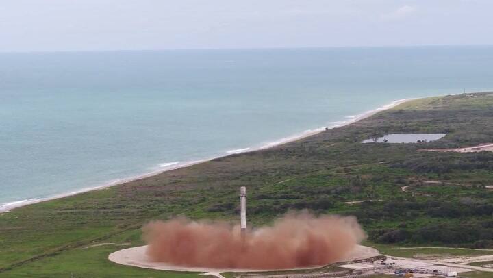 Mirá el aterrizaje del cohete Falcon 9 de SpaceX en ultra alta resolución