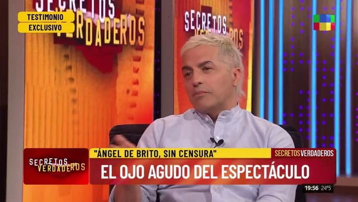 Ángel de Brito sin censura en Secretos Verdaderos