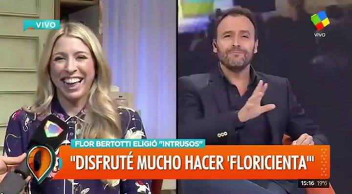 Florencia Bertotti contó por qué no va a la mesa de Mirtha Legrand - Fuente: América